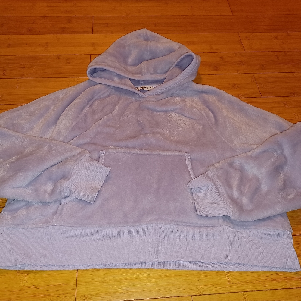 Cropped Lilac hoodie